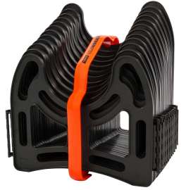 CAMCO Sidewinder 43031 Sewer Hose Support, Plastic, Black
