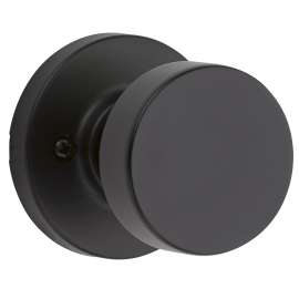 Kwikset Signature Series 788PSK RDT 514 Dummy Door Lock, AAA Grade, 2-3/8, 2-3/4 in Backset, Metal, Iron Black