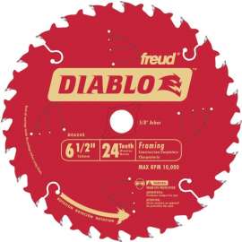 CIRC SAW BLADE 6-1/2-24T FRAME