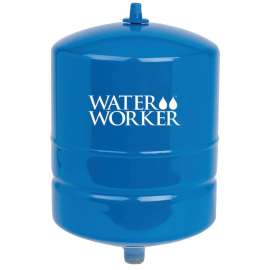 WATER WORKER HT-4B Pre-Charged Well Tank, 4 gal Capacity, 100 psi Working, Steel