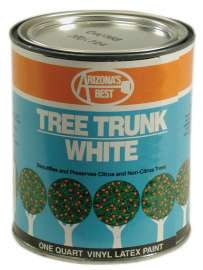 GRO-WELL AZP30011 Tree Paint, Liquid, White, 1 qt
