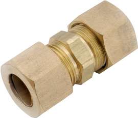 Anderson Metals 750062-14 Pipe Union, 7/8 in, Compression, Brass, 75 psi Pressure