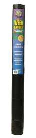 TWD Weed Barrier WB4100NH Landscape Fabric, Professional, 100 ft L, 4 ft W, Black