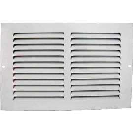 ProSource 1RA1006 Air Return Grille, 10 in L x 6 in W, White