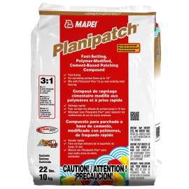 MAPEI Planipatch 10922000 Cement-Based Patching Compound, Gray, 22.7 lb Bag