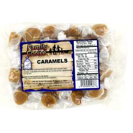 Family Choice 1138 Candy, Caramel Flavor, 8 oz