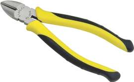FATMAX 89-858 Diagonal Cutting Plier, 6 in OAL, 13/16 in Cutting Capacity, Black Handle, Slip-Resistant Handle
