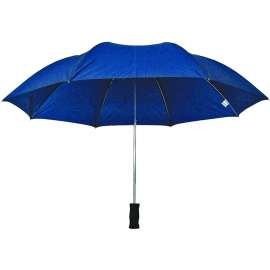 Diamondback Compact Rain Umbrella, Nylon Fabric, Navy Fabric, 21 in