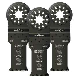 IMPERIAL BLADES Starlock IBSL330-3 Standard Blade, 18 TPI, Bi-Metal
