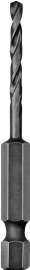 DeWALT DD5132 Impact Drill Bit, 1/2 in Dia, 4 in OAL, Spiral Flute, 1/4 in Dia Shank, Hex Shank