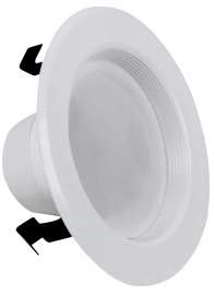 Feit Electric LEDR4B/927CA/MP/6 Recessed Downlight, 7.2 W, 120 V, LED Lamp, Aluminum, White