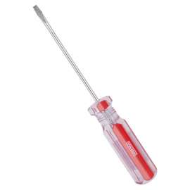 Vulcan Screwdriver, 1/8 in Drive, Slotted Drive, 5-1/2 in OAL, 3 in L Shank, Plastic Handle