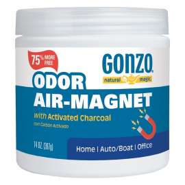 Gonzo 4158 Odor Air Magnet, Floral, 14 oz, Solid