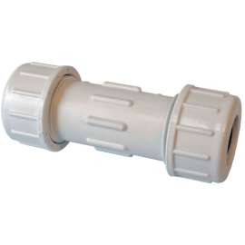 American Valve P600U 2 Compression Coupler, 2 in Compression, 7-11/16 in L