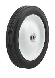 DH CASTERS W-MH10134B5W Hub Wheel, Medium-Duty, Rubber
