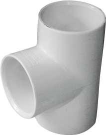 GENOVA 300 Series 31414 Pipe Tee, 1-1/4 in Run, Slip Run Connection, 1-1/4 in Branch, Slip Joint Branch Connection