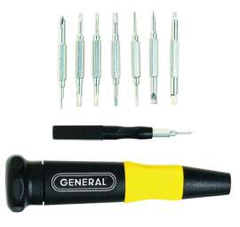 GENERAL 751016 Screwdriver, ABS/Nylon Handle
