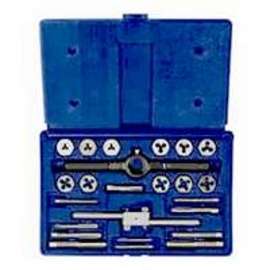 IRWIN POWER-GRIP 26313 Tap and Die Set, 24-Piece, HCS