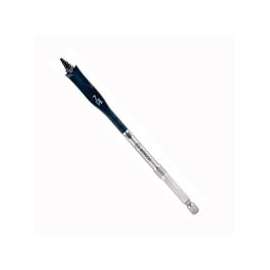 Bosch Daredevil DSB1004 Spade Drill Bit, 7/16 in Dia, 6 in OAL, 1/4 in Dia Shank, Hex Shank
