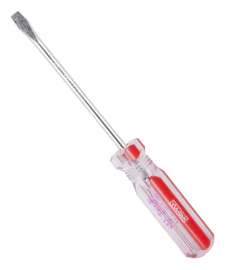 Vulcan Screwdriver, 3/16 in Drive, Slotted Drive, 7 in OAL, 4 in L Shank, Plastic Handle