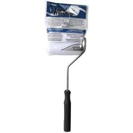 Time Trimmer Super Fine A-101 Mini Roller Set, 7/16 in Nap, Foam Cover, 4 in L Roller