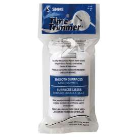 Time Trimmer Super Fine A-136 Mini Roller Refill, 7/16 in Thick Nap, 4 in L, Foam Cover