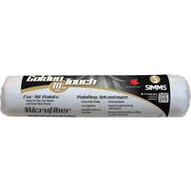 Golden Touch Superior Performance R-701 Roller Refill, 3/8 in Thick Nap, 9-1/2 in L, Microfiber Cover