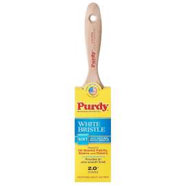 Purdy 144380420 Flat Trim Paint Brush, 2 in W, China Bristle, Beavertail Handle