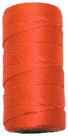 Ben-Mor 60119 Mason and Chalkline Twine, #18 Dia, 500 ft L, Nylon, Orange