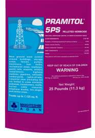 Martin's Pramitol 82100040 Pelleted Herbicide, Solid, White, 25 lb