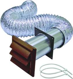 Lambro 1379B Louvered Vent Kit, 10-Piece