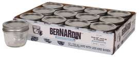 BERNARDIN 20125 Mason Jar, 125 mL Capacity
