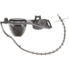 Plumb Pak PP835-3 Flapper Tank Ball, Vinyl, Black, For: Plastic, Brass and Old Style Crane Flush Valves