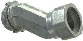 Halex 03905 Offset Connector, 1/2 in, Zinc