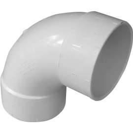 GENOVA 400 Series 42840 Pipe Elbow, 4 in Hub, 90 deg