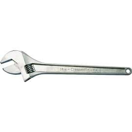 Crescent AC118 Adjustable Wrench, 2.063 in Jaw, I-Beam Handle, Steel