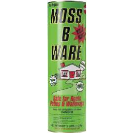 Corry's 100099020 Moss B Ware, Solid, White, 3 lb Can