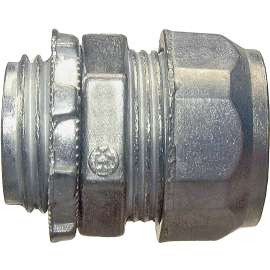Halex 02110 Concretetight Compression Connector, Zinc