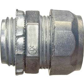 Halex 02120 Concretetight Compression Connector, Zinc