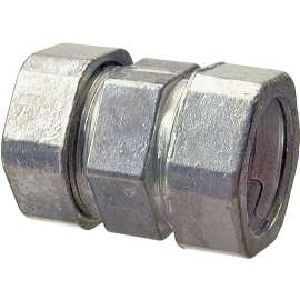 Halex 02220 Concretetight Compression Coupling, Zinc