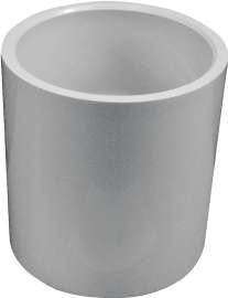 GENOVA 300 Series 30130 Pipe Coupler, 3 in Slip Joint, White