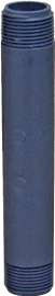 GENOVA 3404100 Pipe Nipple, 3/4 in MIP x MIP, 10 in L, Gray