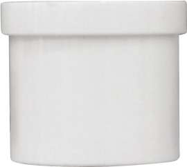 GENOVA 31840 Pipe Plug, 2 in Spigot, White