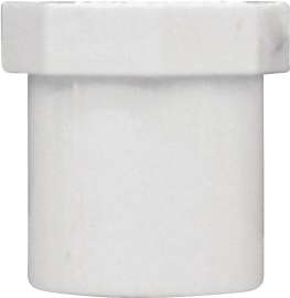GENOVA 31825 Pipe Plug, 1/2 in Spigot, White