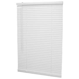 Simple Spaces PVCMB-2A Blind, 64 in L, 25 in W, Vinyl, White