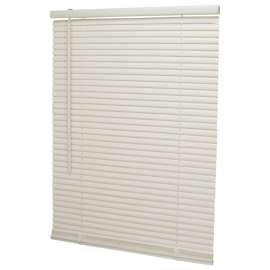 Simple Spaces PVCMB-3AA Blind, 64 in L, 27 in W, Vinyl, Alabaster