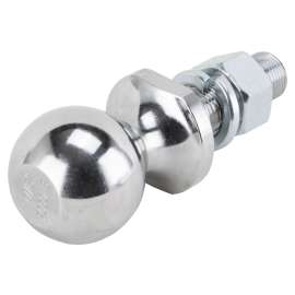 Vulcan TD-02 Hitch Ball, 1-7/8 in Dia Ball, 3/4 in Dia Shank, 2,000 lb Gross Towing