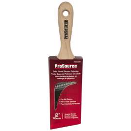 ProSource OR 21681 0200 Angular Sash Paint Brush, Round Handle