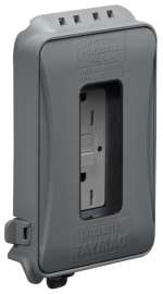 TAYMAC ML500GCN Weatherproof In-Use Cover, 5.73 in L, 3.61 in W, Gray