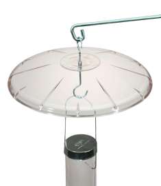 HEATH UB-1 Squirrel Baffle, Polycarbonate, Clear